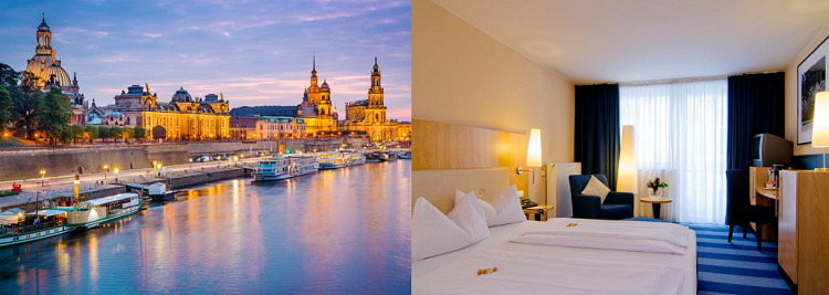 1   3 ÜN im 4* Hotel in Dresden inkl. Frühstück + Stadtplan ab 29€ p. P.