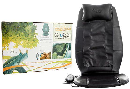 Global Impex Shiatsu Portatil Massage Sitzauflage für 34,99€