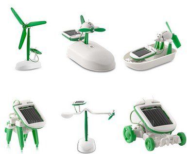 6 in 1 Solarroboter für 3,37€