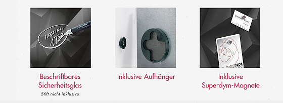 sigel. artverum Magnetboards im One Day Sale bei Vente Privee