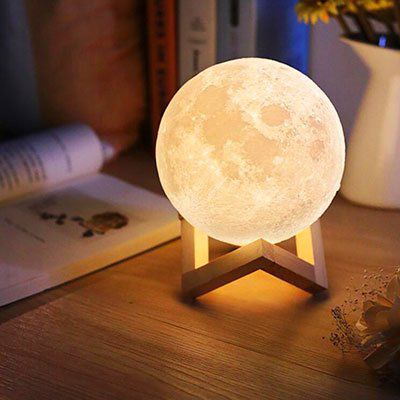 3D Mondlicht inkl. Holzhalterung für 15,99€ (statt 23€)