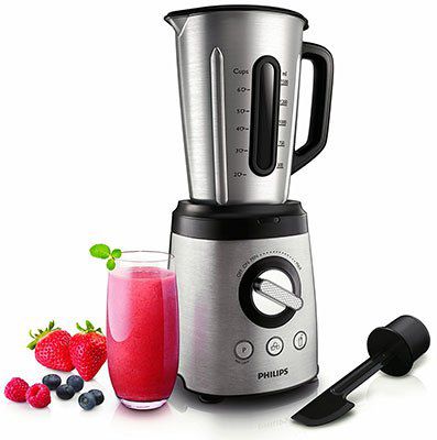 PHILIPS Avance Collection HR2097/00 Standmixer mit 800 W & 2L Edelstahlbehälter für 69,99€ (statt 124€)