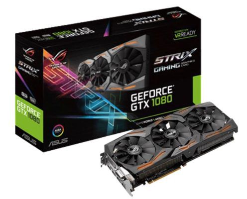 ASUS GeForce GTX 1080 ROG Strix 8GB NVIDIA Grafikkarte + Destiny 2 (PC) für eff. 520€