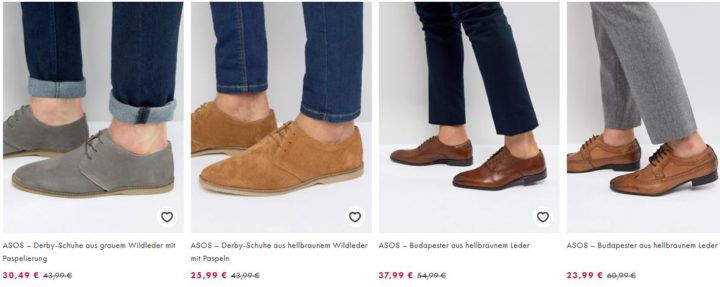 ASOS Schuh & Sneaker Sale mit bis zu 50% Rabatt!