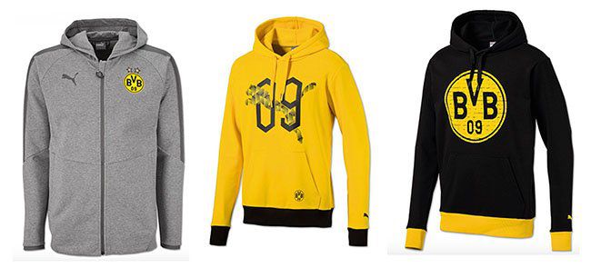 Nur noch heute! 30% auf BVB Hoodies und Sweatjacken + VSK frei ab 30€