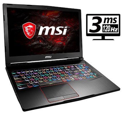 MSI GE63 7RD 005 Gaming Notebook mit GTX 1050 Ti für 1.199€ (statt 1.549€)
