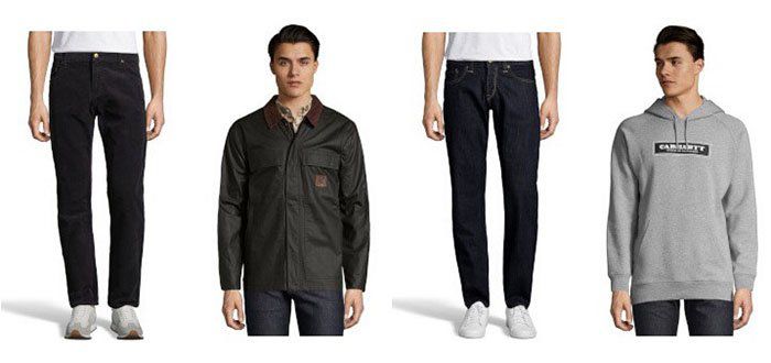 Carhartt Sale bei vente privee   z.B. Kurzarm Hemd für 29,90€ (statt 48€)