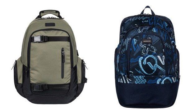 Knaller! 65% Rabatt auf Rucksäcke von Quiksilver   z.B. Quiksilver Night Track 24L für 19,05€ (statt 40€)