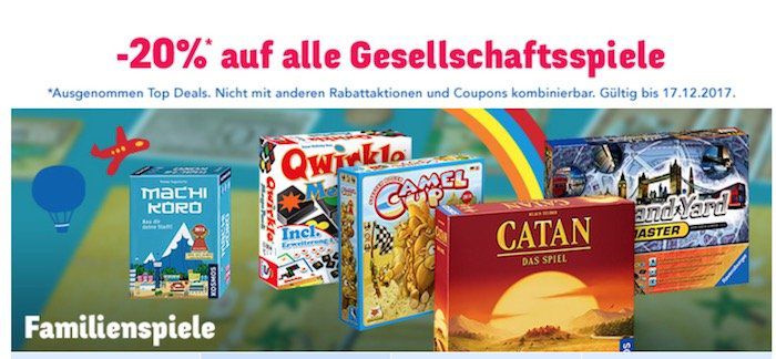 20% Rabatt auf Gesellschaftsspiele bei ToysRUs