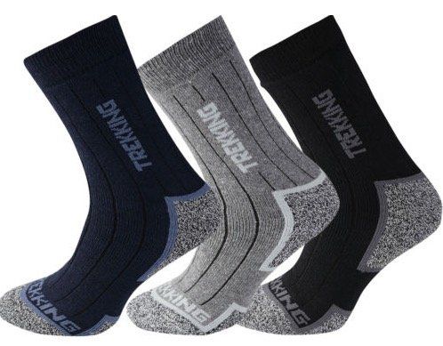 12 Paar primair socks Trekkingsocken für 14,99€