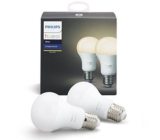 2er Pack Philips Hue White E27 9,5W (dimmbar) für 19,15€ (statt 29€)