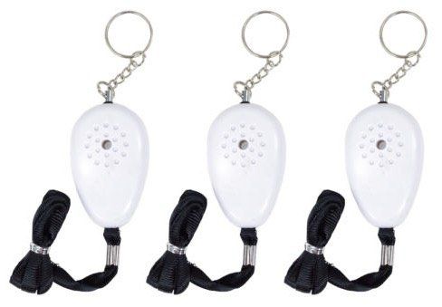 3er Pack Alarm Schlüsselanhänger mit 100dB für 9,99€