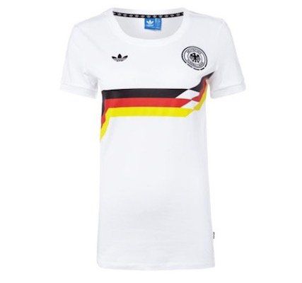 adidas Damen Trikot Shirt mit DFB Aufnäher für 9,99€