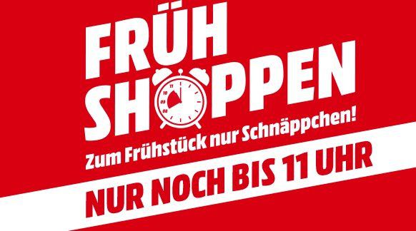 Media Markt Filialen: Donnerstag Frühshoppen bis 11 Uhr   z.B. Playstation 4 Pro für 313€ (statt 349€)