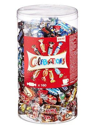 🍫 1,4kg Celebrations Blisterbox ab 14,29€ (statt 18€)