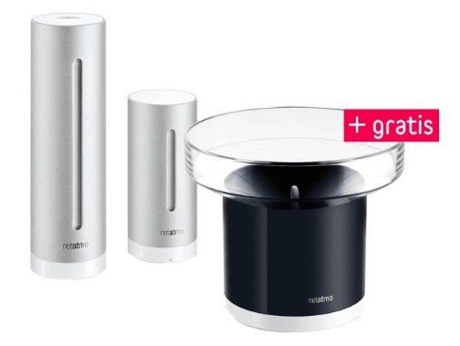 Netatmo Wetterstation + gratis Regenmesser für 138,95€ (statt 190€)