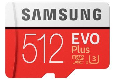 Samsung MicroSDXC EVO Plus (2020)   512GB  Speicherkarte für 44,85€ (statt 63€)