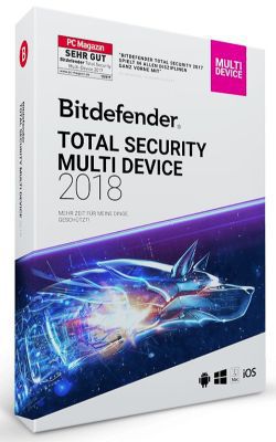 Bitdefender Total Security 2018: 6 Monate gratis