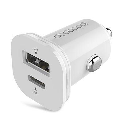 Dodocool 25.5W Mini Dual USB Autoladegerät mit USB C & USB Port für 5,88€