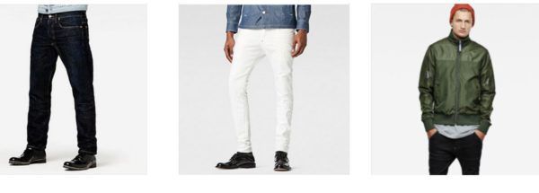 G Star RAW Damen und Herren Fashion mit bis zu 65% Rabatt