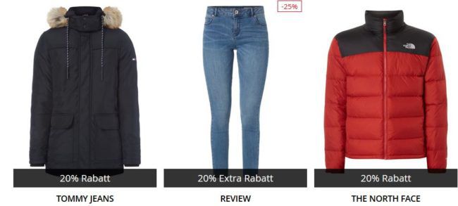 Top! Peek & Cloppenburg* 20% Rabatt auf Mäntel & Hosen für Damen und Herren