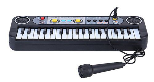 Mini Keyboard mit 37 Tasten, Mikrofon & vielen Extras für 7,46€ (statt 12€)