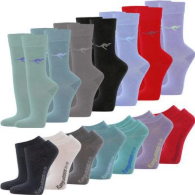 KangaROOS  Damen Socken & Sneaker 12 Paar für 11,99€