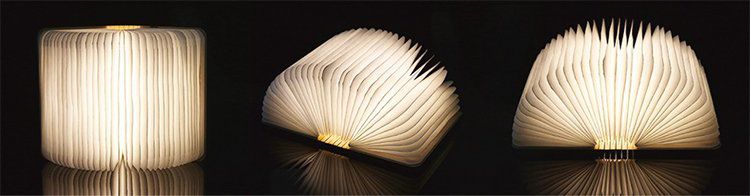 Faltbares LED Mini Buch für 9,34€ (statt 17€)