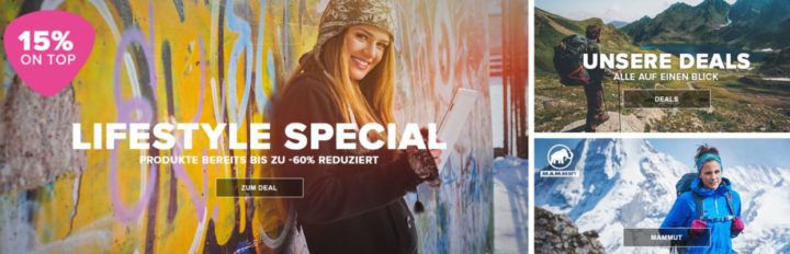 Vaola Lifestyle SALE bis 60% + 15% extra Rabatt   günstige Bekleidung, Schuhe, Rucksäcke z.B. Naketano FORRESTER II Damen Jacke für 59,46€