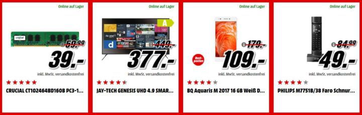 Media Markt Adventskalender Tag3: z.B. SPECIAL.T MINI.T Teemaschine statt 85€ für 45€