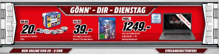 DiRT 4 (Special Edition) [Xbox One] für 15, € uvm. im Media Markt Dienstag Sale