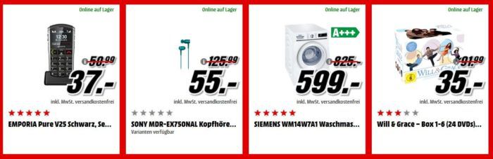 Media Markt Adventskalender Tag 20: z.B. TCHIBO CAFISSIMO Tuttocaffè Nero Kapselmaschine inkl. 100 Kapseln für 39€