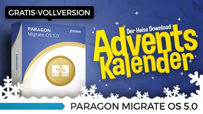Paragon Migrate OS 5 kostenlos
