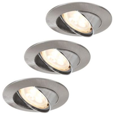 Paulmann Einbauleuchten  3er Set 4W LED statt 45€ für 19,90€