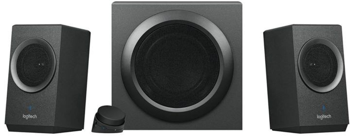 Logitech Z337 Bluetooth 2.1 Lautsprechersystem mit 80 Watt und Subwoofer für 48,49€ (statt 58€)