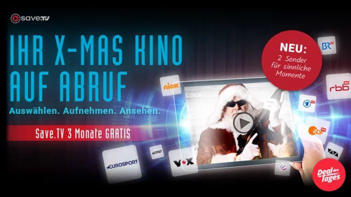 Nur heute: 3 Monate Save.TV gratis