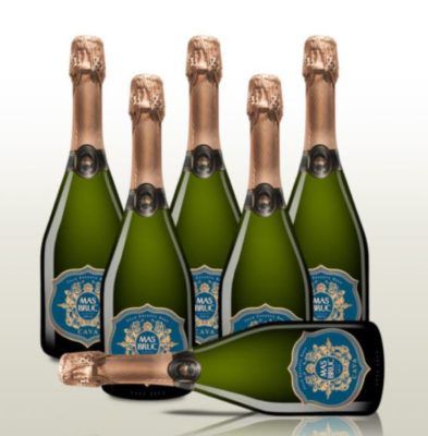 6 Fl. Mas Bruc Cava Brut, Gran Reserva 2014 für 53,86€