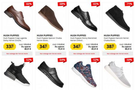 Abgelaufen! SportSpar mit 10% Adventsgutschein auf alle Schuhe   z.B. Hush Puppies Deacon Mainstreet Herren Boots ab 35,99€