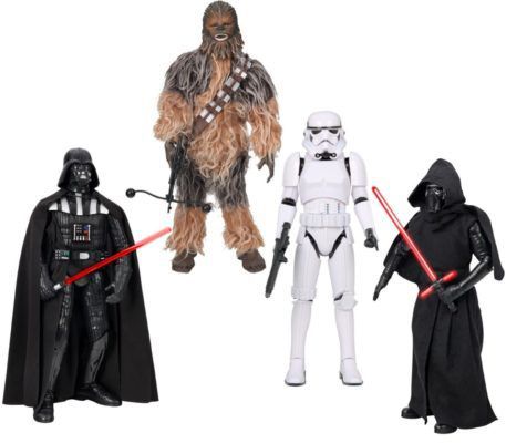 Stormtrooper, Darth Vader, Kylo Ren oder Chewbacca   interaktive Spielfigur für je 29,99€