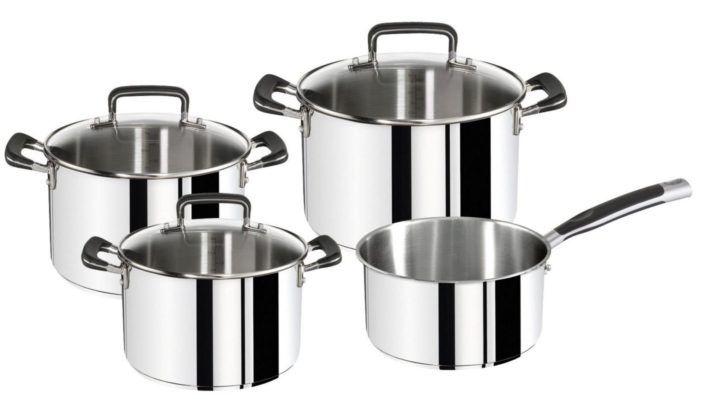 Tefal Pro Series Inox Gault Millau   7 teil. Topfset auch Induktion statt 100€ ab 64,99€