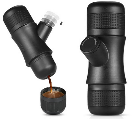 Homgeek Mini Portable Espresso Maschine für 21,79€