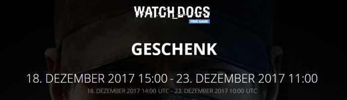 Watch Dogs (uPlay) gratis