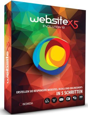 WebSite X5 Evolution 12 (Vollversion) gratis