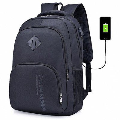 Lixada Rucksack mit USB Anschluss für 13,11€