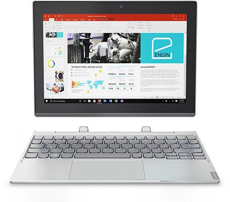 Lenovo Miix 320 10ICR 2 in 1 Notebook mit 2GB 64GB eMMC Win 10 für 212€ (statt 240€)