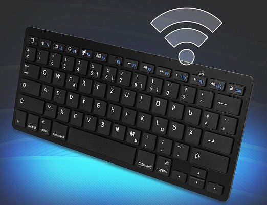 Keja Ultra Slim Bluetooth Tastatur für 11,99€ (statt 14€)