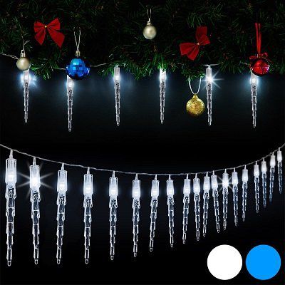 Deuba LED Lichterkette im Eiszapfendesign mit 80 LEDs für 12,95€