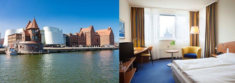 ÜN im 4* Hotel in Stralsund inkl. Frühstück & Fitness für 34,50€ p.P.