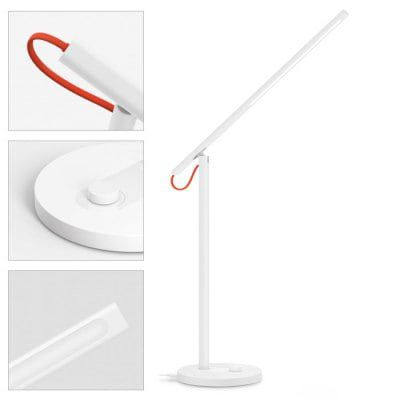 Xiaomi Mijia LED Tischlampe (Alexa Kompatibel) mit einstellbarer Helligkeit & Lichttemperatur für 36,14€