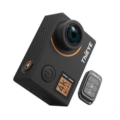 ThiEYE T5 Edge 4K WiFi Action Cam mit Gyro Stabilisator, Verzerrungskorrektur (neues Model!) für 82,72€   EU Lager